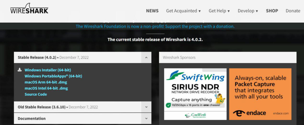 图片[2]-1.3 Wireshark网络封包分析软件-大赛人网